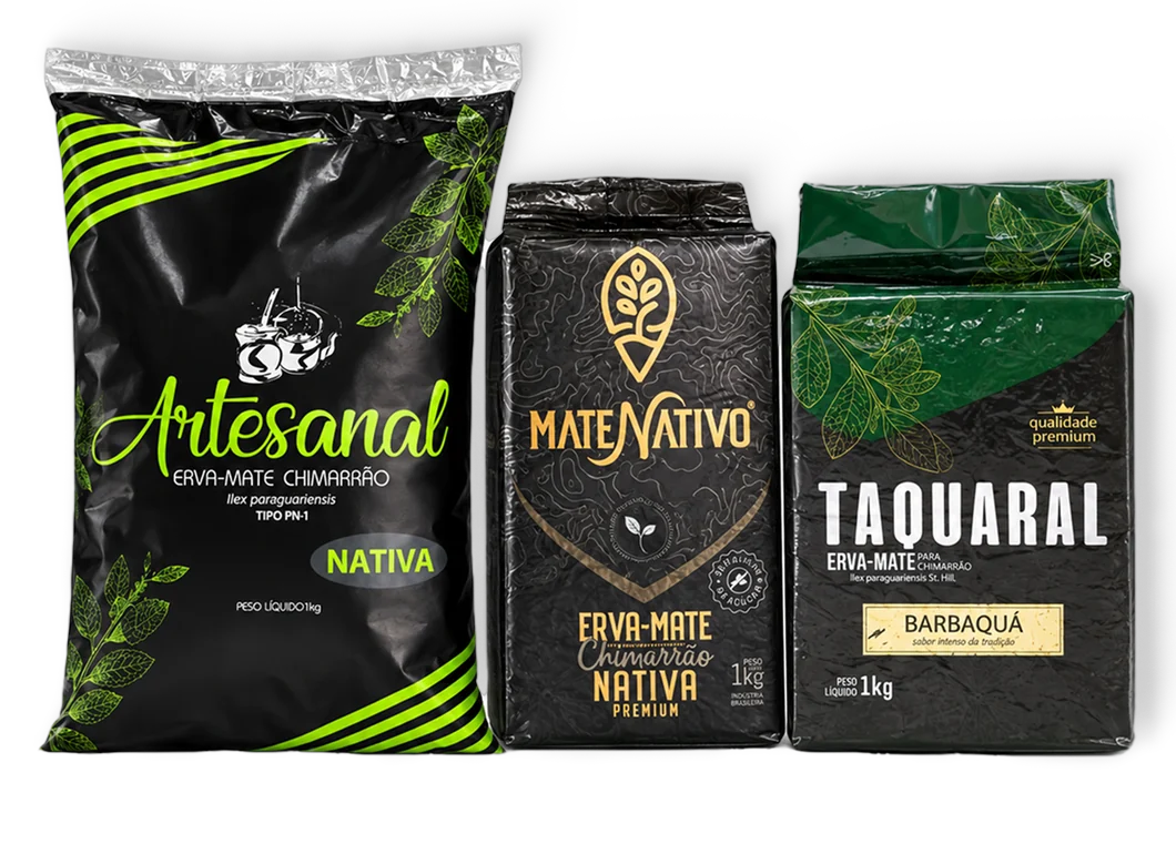 As três ervas do Plano de Fundamento: Artesanal Nativa, Nativa Premium, Taquaral Barbaquá